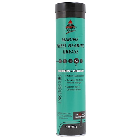 Ags Marine Wheel Bearing Grease, Cartridge, 14 oz WBG-14M